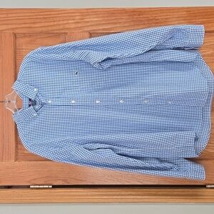 Vineyard Vines Classic Fit Tucker Shirt Blue White Casual Button Down XL